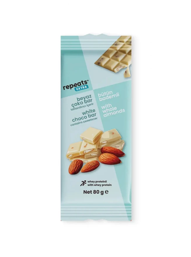 Repeats Ekstra Protein Bar  80gr*10 Adet 