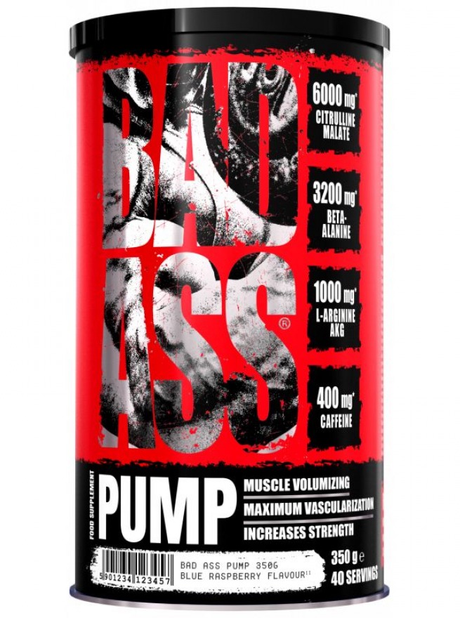 Bad Ass Pump Pre-Workout 350 Gr 