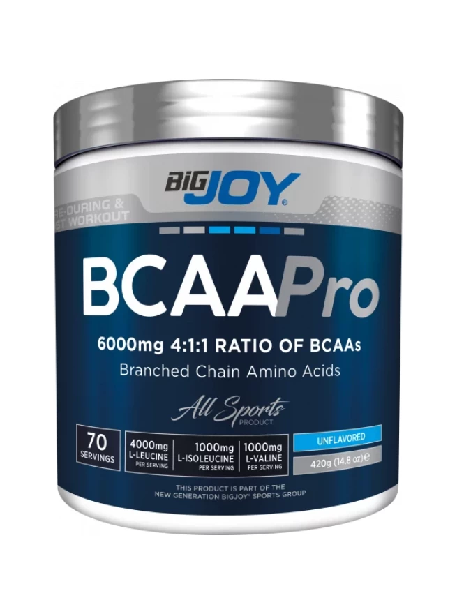 BİGJOY BCAA PRO 4:1:1 AROMASIZ 420 GRAM