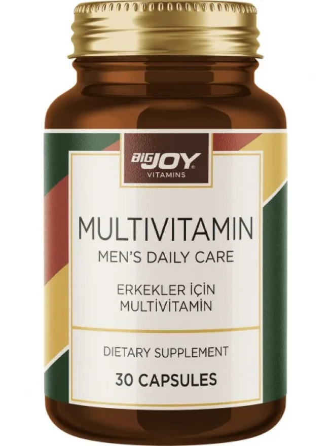 Bigjoy Vitamins Multivitamin Mens 30 Kapsül 