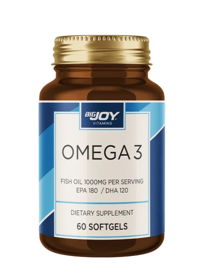 Bigjoy Vitamis Omega 3 60 Softgels 