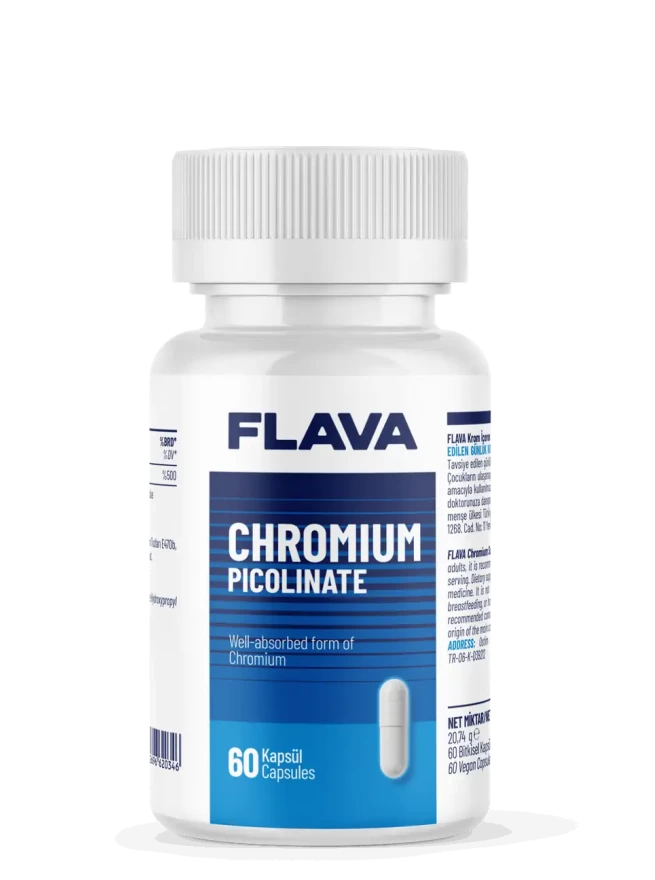 Flava Chromium Picolinate 60 Kapsül