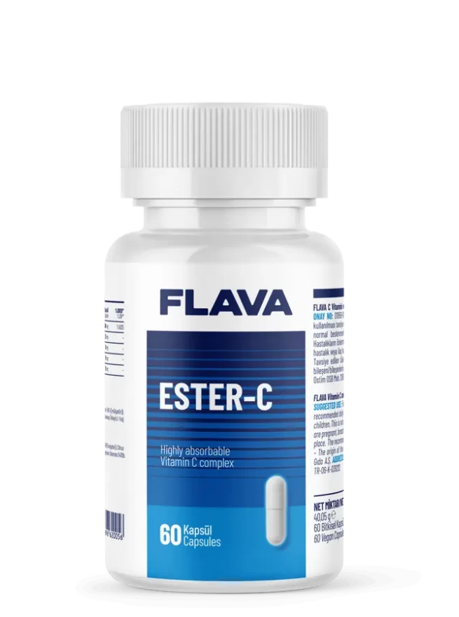 Flava Ester-C 60 Kapsül 