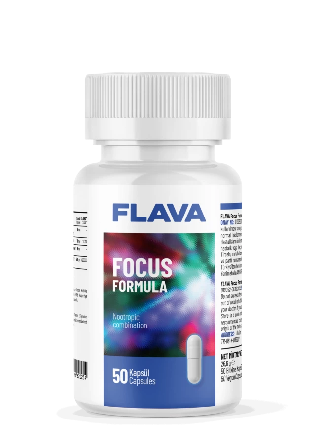 Flava Focus Formula 50 Kapsül