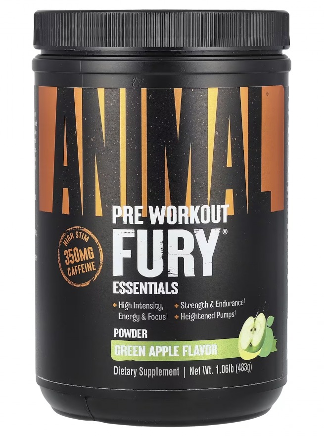 Animal Fury Pre-Workout 322 Gr