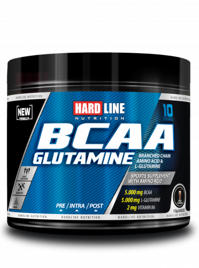 Hardline Bcaa Glutamine 115 Gr 