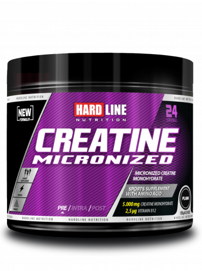Hardline Creatine Micronized 120 Gr Aromasız 