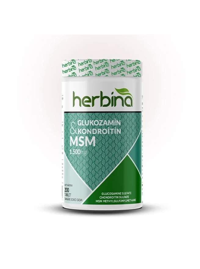 Herbina Glukozamin Kondroitin MSM 200 Tablet