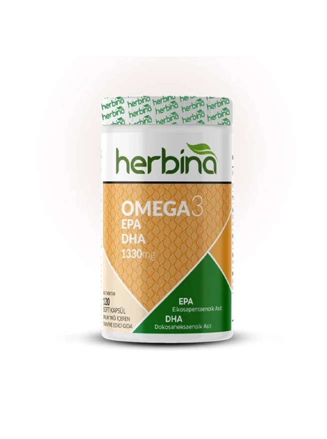 Herbina Omega 3 Balık Yağı 120 Kapsül