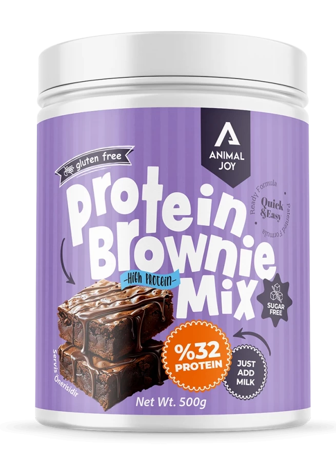 Animal Joy Protein Brownie Mix 500 Gr 