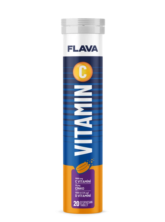 Flava C Vitamini Efervesan 20 Tablet