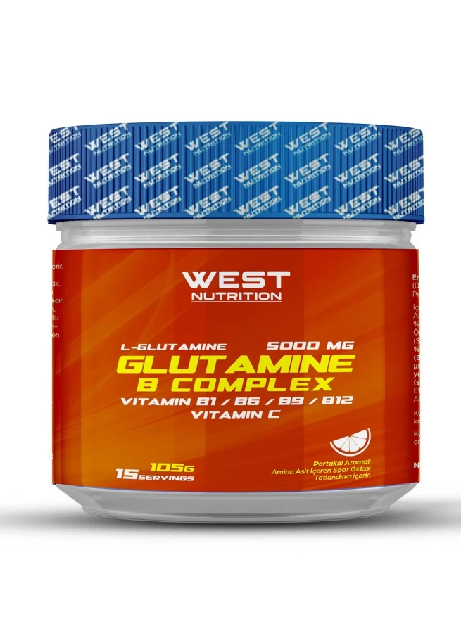 West Nutrition Glutamine + B Complex 105 Gr 