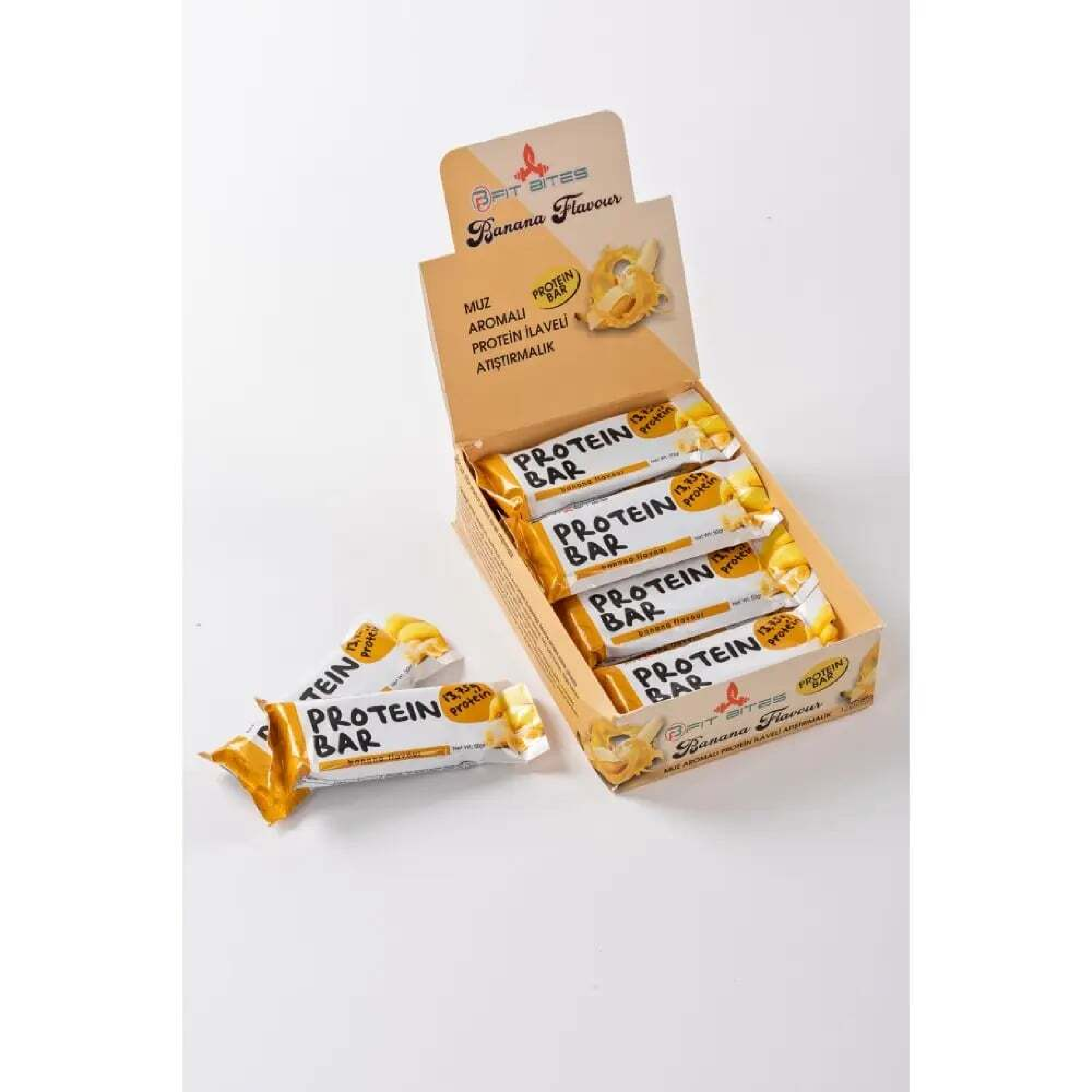 Fit Bites Protein Bar 50gr*12 Adet