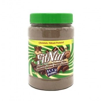 Fitnut Çikolatalı Fıstık Ezmesi Tozu Şekersiz 400 Gr 