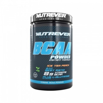 NUTREVER BCAA POWDER ICE TEA ŞEFTALİ 500 GRAM