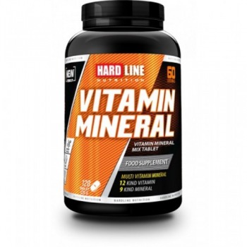 HARDLİNE VİTAMİN MİNERAL 120 TABLET