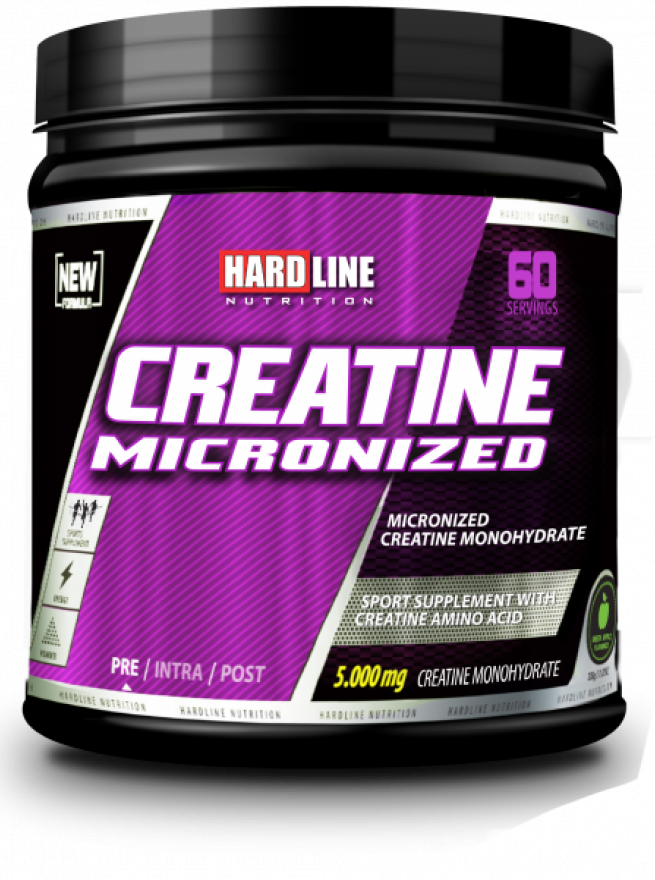 Hardline Creatin Micronize 324 Gr Yeşil Elma Aromalı 