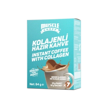 Muscle Cheff Kolajenli Kahve 12gr 7 1adet 