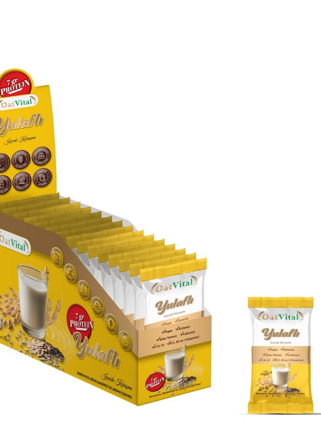 OatVital Yulaflı İçeçek Karışımı  15*25Gr