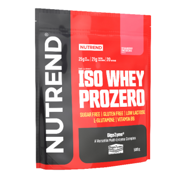 Nutrend Iso Whey ProZero - Çilek Cheesecake 500 GR 