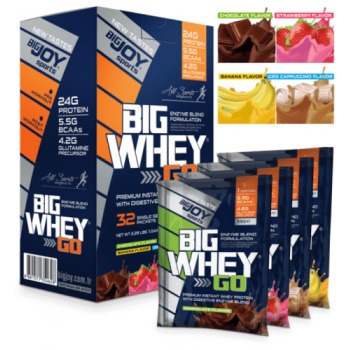 BİGJOY BİGWHEY GO! PROTEİN MİX 1040 GRAM 33GR. X 32 SAŞE