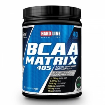 HARDLİNE BCAA MATRİX 40S YEŞİL ELMA 600 GRAM