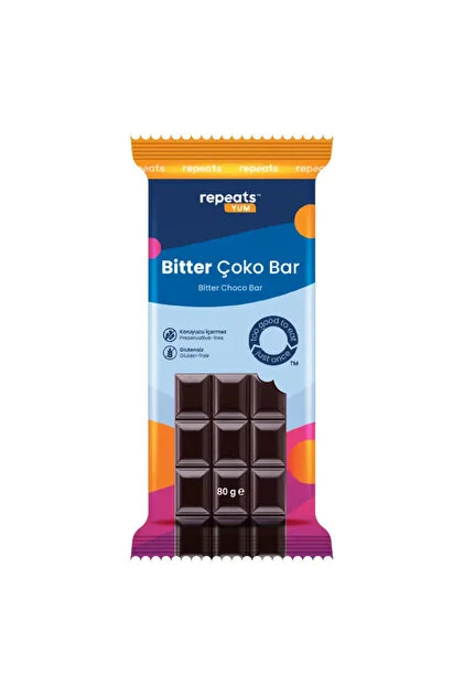 Repeats Extra Protein Bar 80Gr*8 Adet