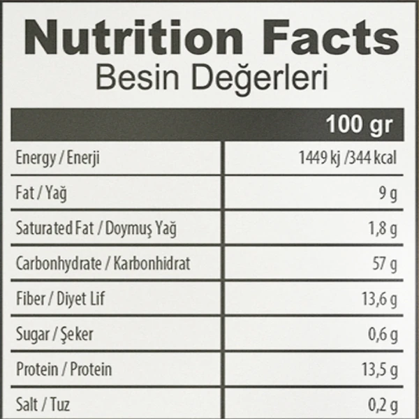 Seed Grains İnce Öğütülmüş Yulaf Ezmesi 