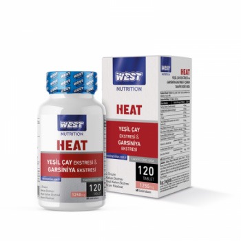 WEST HEAT YEŞİL ÇAY & GARSİNİYA KOMPLEKS 1250 MG. 120 TABLET