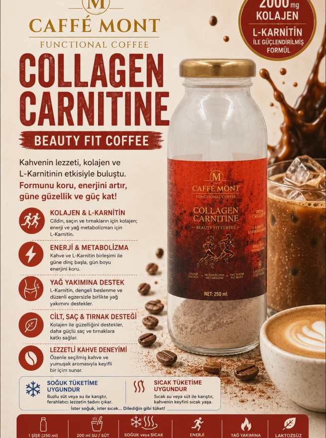 Caffe Mont Collagen + L-Carnitine 6*20 Gr