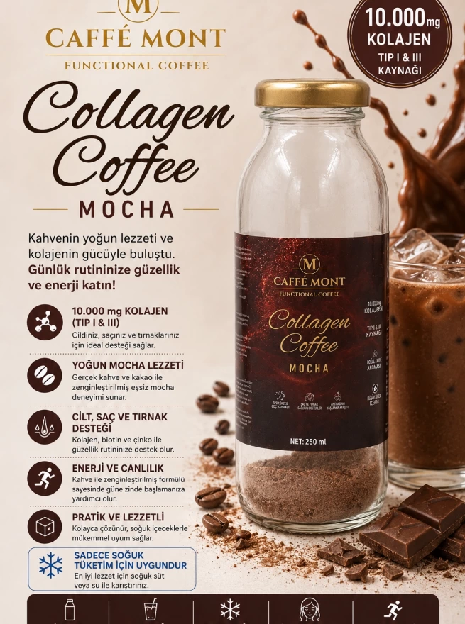 Caffe Mont Collagen Coffee 6*20 Gr 