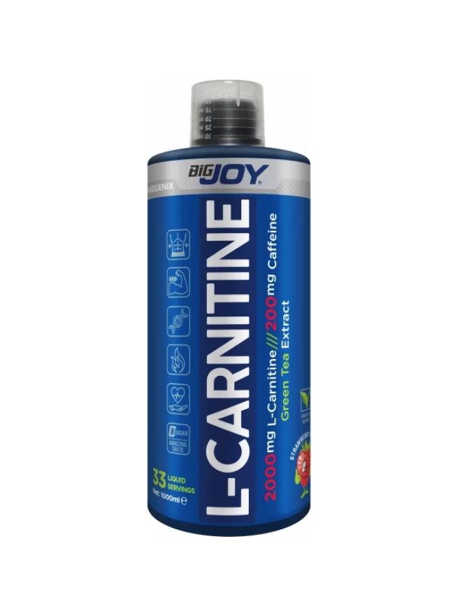 BİGJOY L-CARNİTİNE LİKİT ÇİLEK 1000 ML.