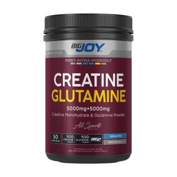 BİGJOY BİG2 CREATİNE+GLUTAMİNE AROMASIZ 505 GRAM