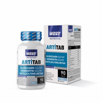 WEST ARTİTAB GLUKOZAMİN 1500 MG. 90 TABLET