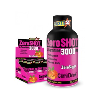 ZEROSHOT L-CARNİTİNE 3000 MG 12 SHOT X 60 ML.