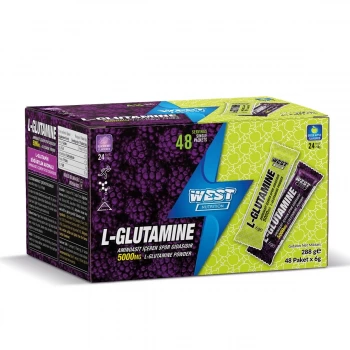 West Nutrition L-Glutamine  48 şase Mix