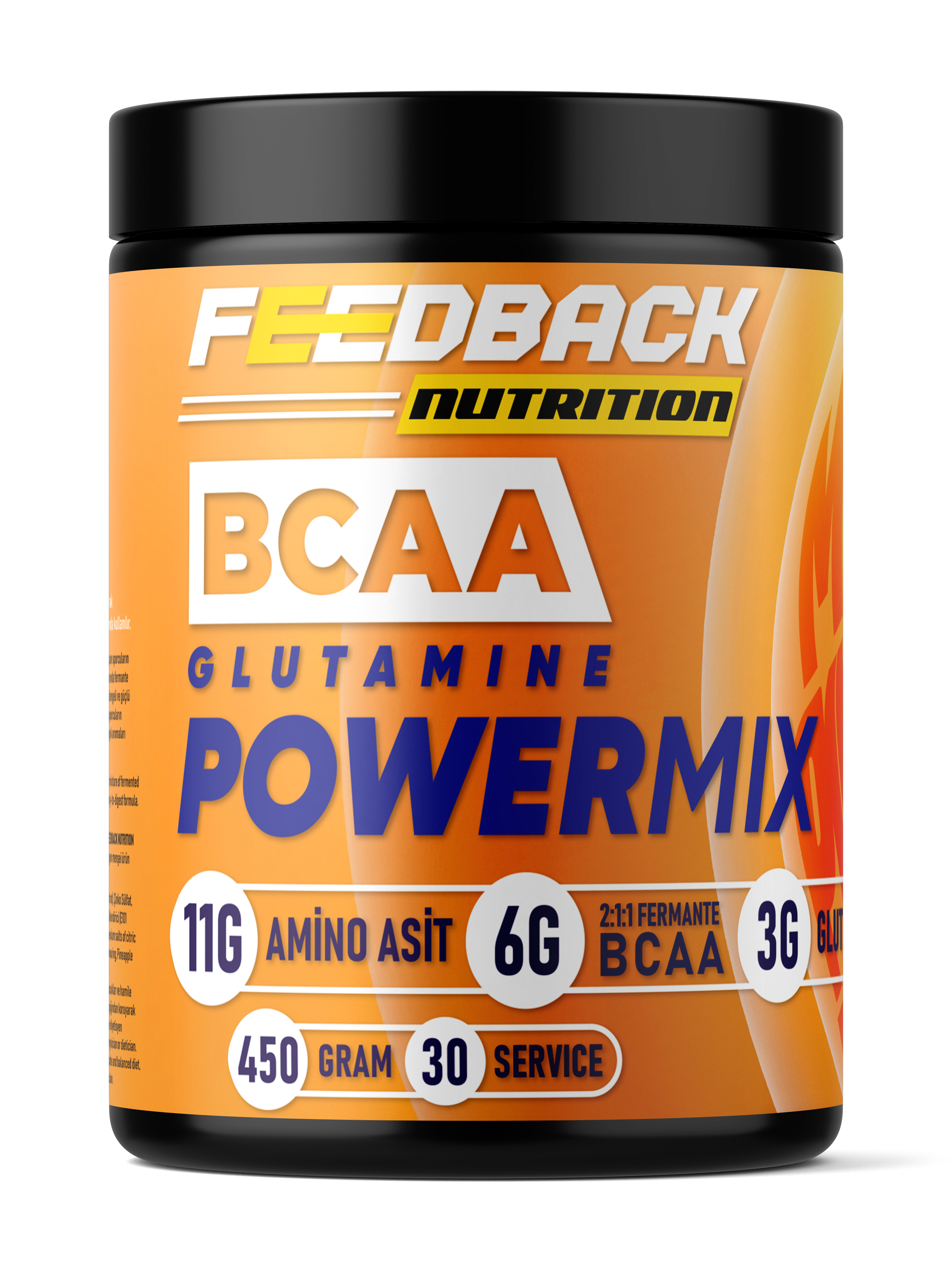 Feedback Nutrition Bcaa Glutamine Power Mix 450 Gr 