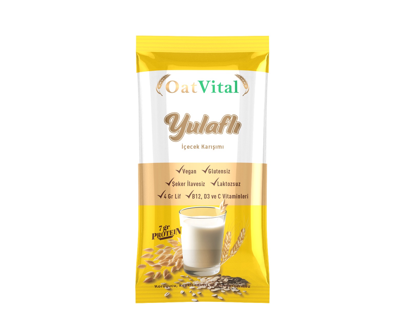 OatVital Yulaflı İçeçek Karışımı  15*25Gr
